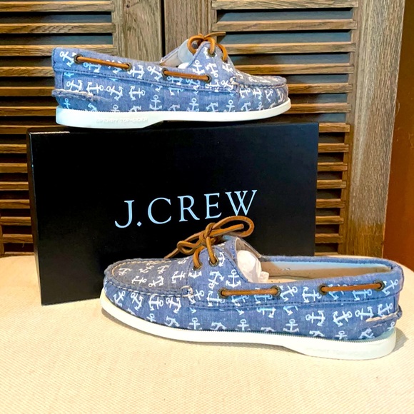 HOST PICK 🎉NWT sperry for jcrew denim anchor - Picture 3 of 12